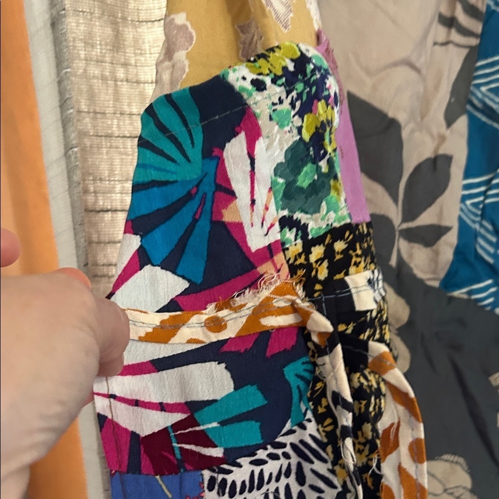 Colorful Patchwork Pants - Picture 3 of 6
